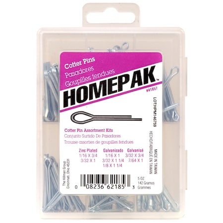 Hillman Cotter Pin Kit Assrtd 41857